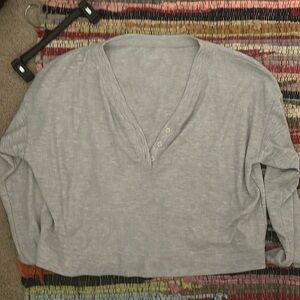 Gilly Hicks waffle shirt